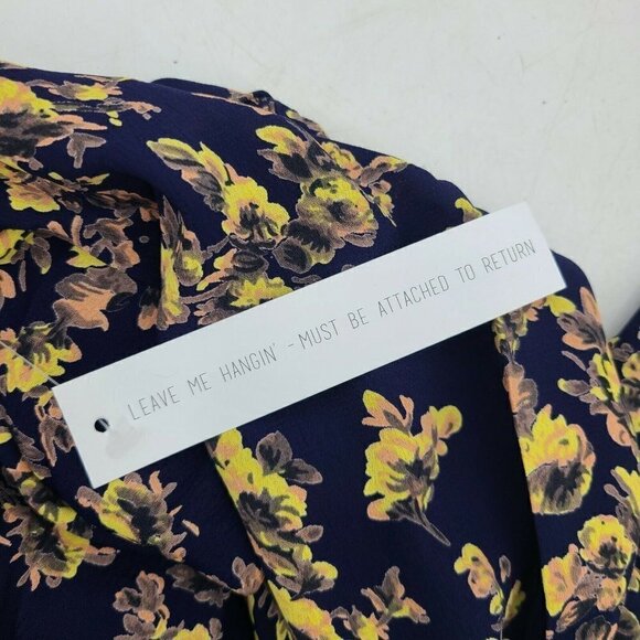 New Flynn Skye That's a Wrap Crop Top Twilight L - Picture 7 of 7